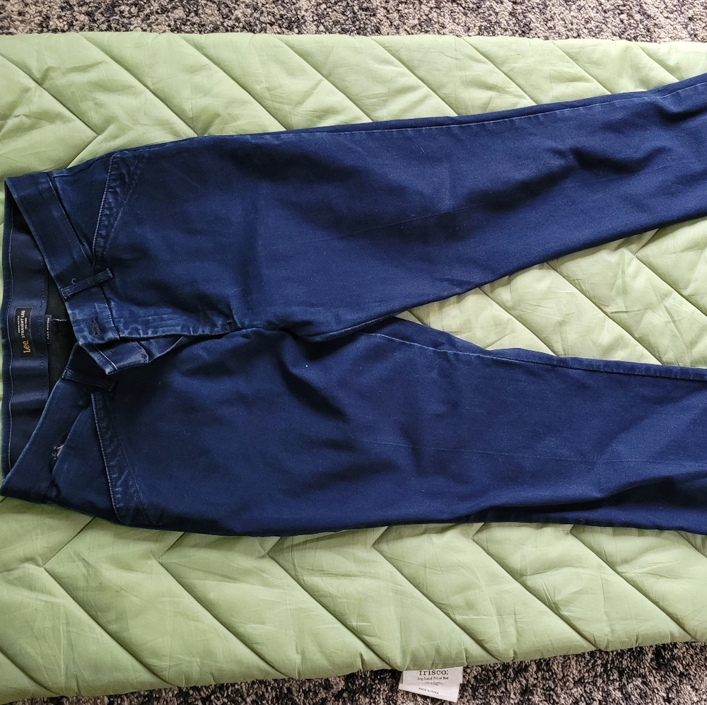 Straight leg jeans